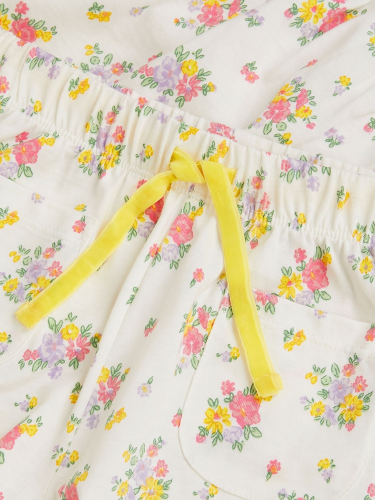 Monsoon Rose Bud Print Short Pyjama Set - Imaginea 4 din 4