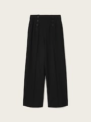 AllSaints Black Raina Trousers - Image 6 of 6