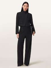 AllSaints Black Raina Blazer - Image 2 of 5