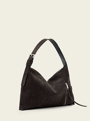 AllSaints Brown Alba Suede Shoulder Bag - Image 2 of 5