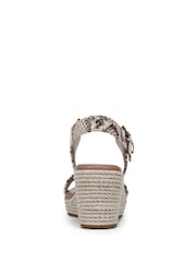 Naturalizer Cream Stella Wide Fit Ankle Strap Wedge Sandals - Image 5 of 7