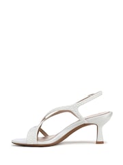 Naturalizer White Truly-Pearl Wide Fit Slingbacks Sandals - Image 2 of 7