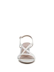 Naturalizer White Truly-Pearl Wide Fit Slingbacks Sandals - Image 4 of 7