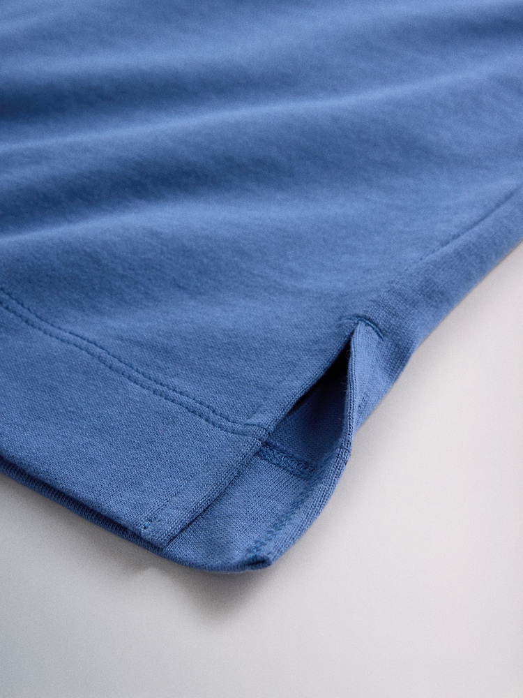 The Set 5 Pack Heavyweight Relaxed Short Sleeve T-Shirts Black/Cobalt Blue/Charcoal/Grey Marl/White - Image 8 of 8 The Set 5 Pack Heavyweight Relaxed Short Sleeve T-Shirts Black/Cobalt Blue/Charcoal/Grey Marl/White - Image 8 of 8