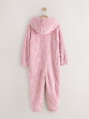 Pink Flower Fleece All-In-One (1.5-16yrs) - Image 5 of 7