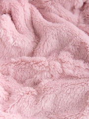 Pink Flower Fleece All-In-One (1.5-16yrs) - Image 6 of 7