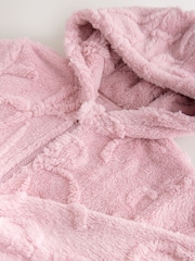 Pink Flower Fleece All-In-One (1.5-16yrs) - Image 7 of 7