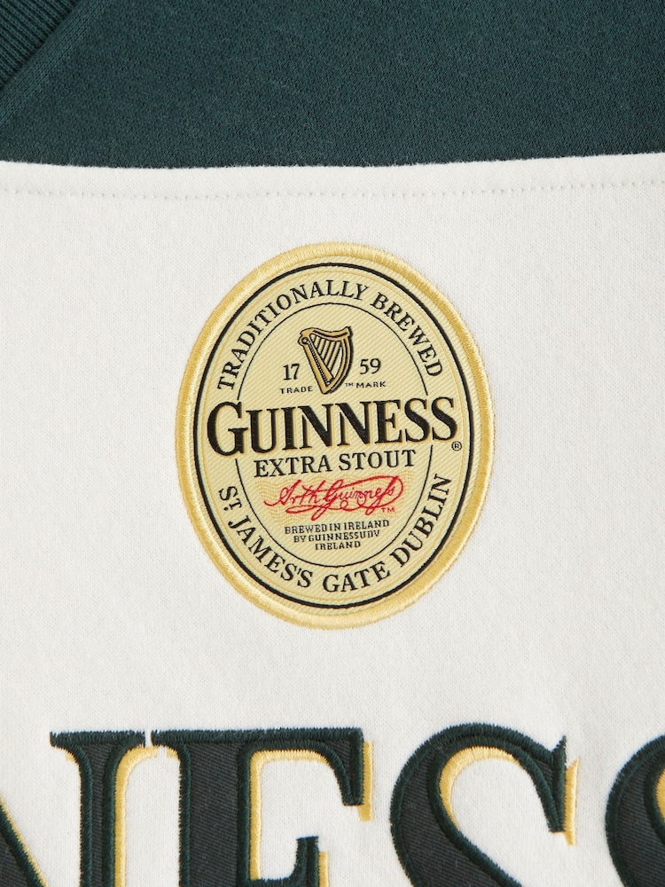 Abercrombie & Fitch Green Guinness Jersey Top - Image 2 of 2 Abercrombie & Fitch Green Guinness Jersey Top - Image 2 of 2