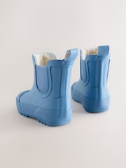 Blue Warm Lined Ankle Wellies - Image 4 of 5