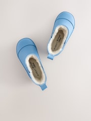 Blue Warm Lined Ankle Wellies - Image 5 of 5