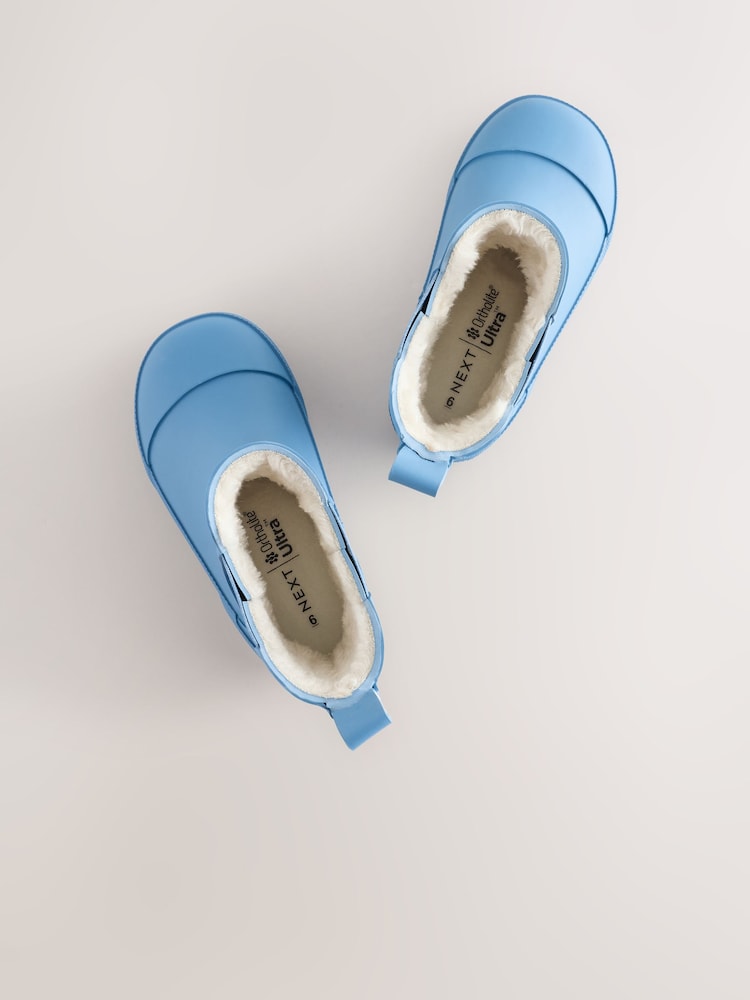 Blue Warm Lined Ankle Wellies - Image 5 of 5