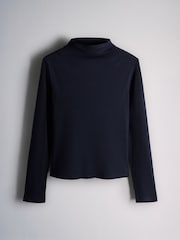 The Set 3 Pack Long Sleeve High Neck Ribbed T-Shirts - 5 paveikslėlis iš 9