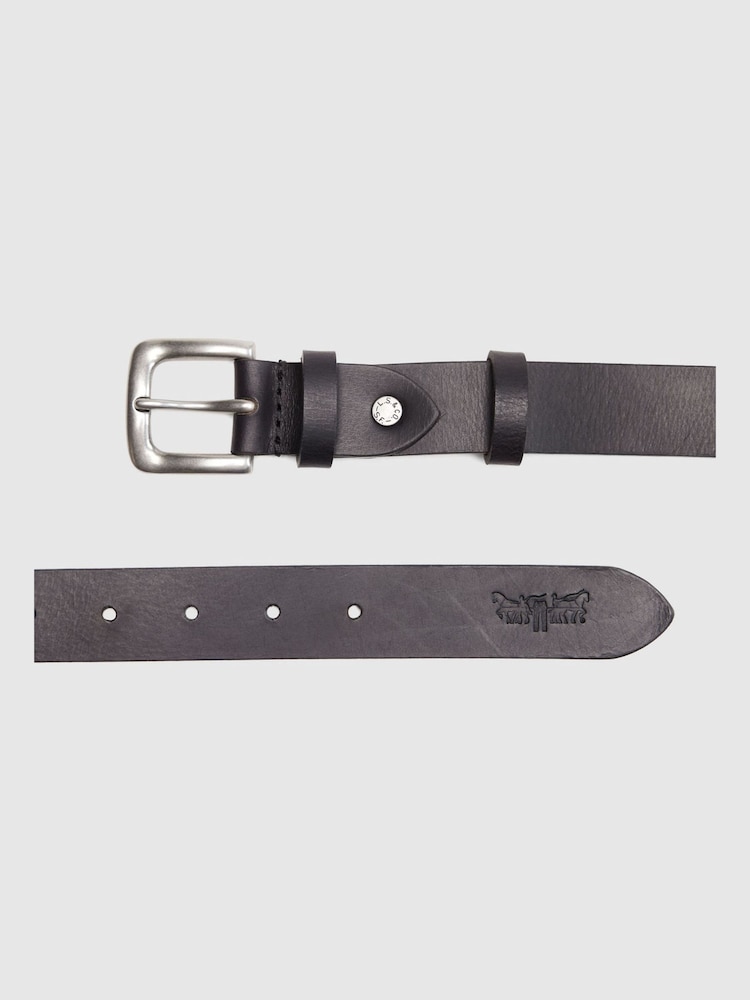 Levi's® Black Addison Belt - Image 2 of 2 Levi's® Black Addison Belt - Image 2 of 2