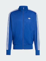 adidas Originals Blue Firebird Adicolor Mesh Track Top - Image 5 of 5