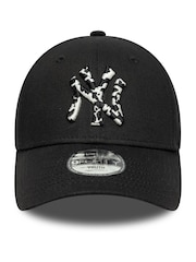 New Era New York Yankees Animal Infill Black Cap - Image 1 of 5
