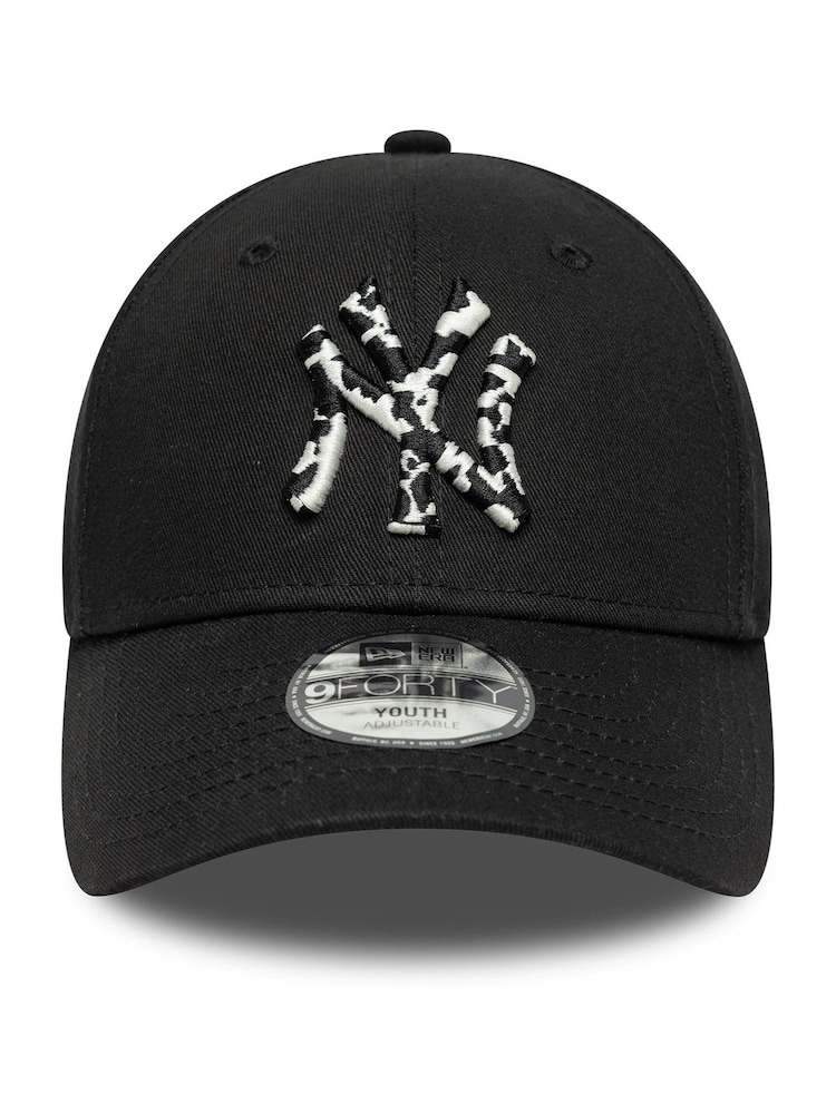 New Era New York Yankees Animal Infill Black Cap - Image 1 of 5