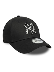 New Era New York Yankees Animal Infill Black Cap - Image 3 of 5