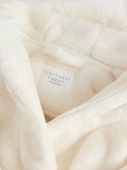 Ecru Soft Touch Fleece Dressing Gown (9mths-16yrs) - Image 4 of 4