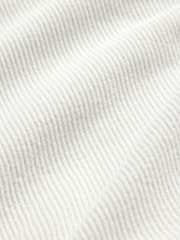 The Set Soft Cream Henley and Balloon Pant Lounge Co-Ord Set Cream - Image 11 of 11