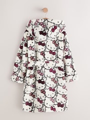 Vienkrāsains - Hello Kitty Fleece Dressing Gown (5-16yrs) - Attēls 7 no 10