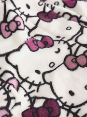 Vienkrāsains - Hello Kitty Fleece Dressing Gown (5-16yrs) - Attēls 9 no 10