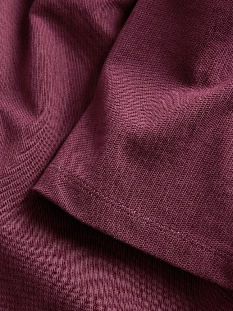 The Set 2 Pack Wide Leg Cotton Joggers Dark Navy/Burgundy - Image 10 of 10 The Set 2 Pack Wide Leg Cotton Joggers Dark Navy/Burgundy - Image 10 of 10