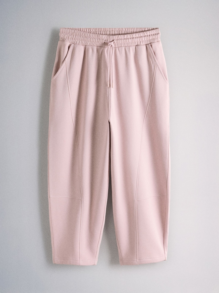 The Set 3 Pack Barrel Leg Joggers Navy/Berry/Pink - Image 2 of 6