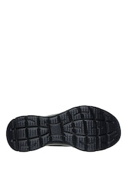Skechers Black Summits Diamond Dream Slip Ins Trainers - Image 6 of 6
