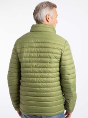 ירוק - Weird Fish ז'קט מרופד מבד דק ועמיד בגשם, דגם Crantock - תמונה 3 מתוך 4