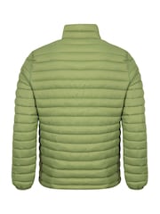 ירוק - Weird Fish ז'קט מרופד מבד דק ועמיד בגשם, דגם Crantock - תמונה 4 מתוך 4