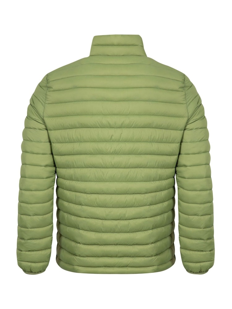 ירוק - Weird Fish ז'קט מרופד מבד דק ועמיד בגשם, דגם Crantock - תמונה 4 מתוך 4 ירוק - Weird Fish ז'קט מרופד מבד דק ועמיד בגשם, דגם Crantock - תמונה 4 מתוך 4