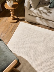 Ivory Collection Luxe Florence Border Wool Rug - Image 3 of 5