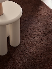 Brown Cosy Washable Shaggy Rug - Image 4 of 6