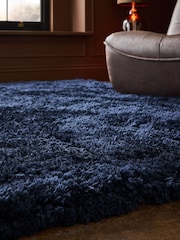 Navy Sumptuously Soft Rug - Image 2 of 5