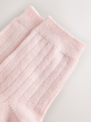 Light Pink N.Premium Thermal Cashmere Blend Ankle Socks 1 Pack - Image 3 of 4