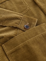 Ochre Yellow Corduroy Chore Jacket - Image 10 of 11