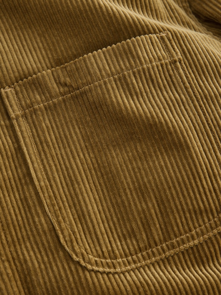 Ochre Yellow Corduroy Chore Jacket - Image 11 of 11 Ochre Yellow Corduroy Chore Jacket - Image 11 of 11