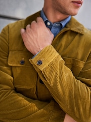 Ochre Yellow Corduroy Chore Jacket - Image 5 of 11