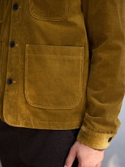 Ochre Yellow Corduroy Chore Jacket - Image 6 of 11