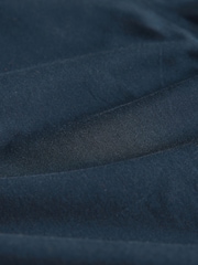 Navy Blue Regular Fit Signature Cotton Poplin Formal Shirt - Image 10 of 10