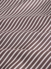Brown Signature Cotton With Tencel Lyocell Stripe Button Down Formal Shirt - Image 2 of 3