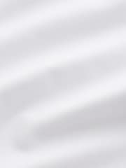 White Regular Fit Occasion Cotton Rich Twill Shirt and Satin Bow Tie Set - Image 9 of 9
