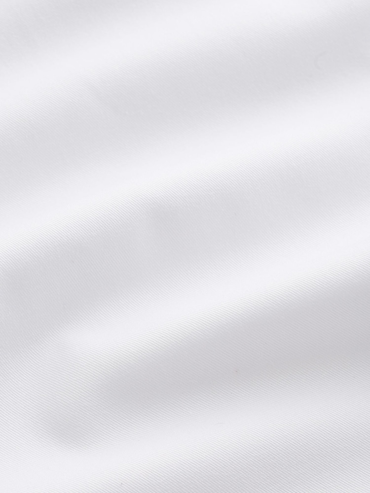 White Regular Fit Occasion Cotton Rich Twill Shirt and Satin Bow Tie Set - Image 9 of 9 White Regular Fit Occasion Cotton Rich Twill Shirt and Satin Bow Tie Set - Image 9 of 9