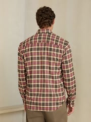 Pink Brushed Flannel Shirt - Image 3 of 7