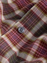 Pink Brushed Flannel Shirt - Image 6 of 7