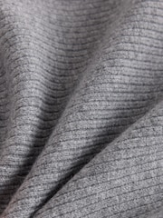 Grey Supersoft Slash Neck Longsleeve Cape Jumper - Image 6 of 7