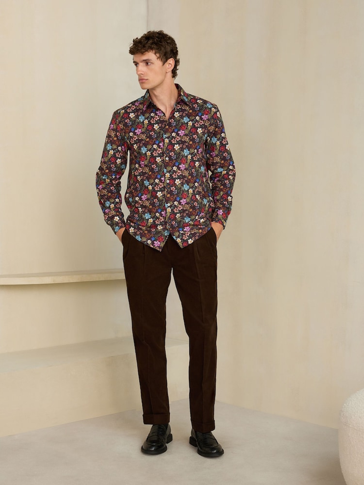 Purple N. Premium Regular Fit Long Sleeve Shirt - Image 2 of 7