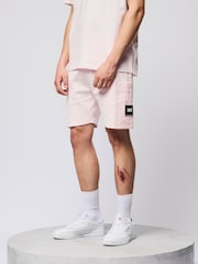 Weekend Offender Chiyoda Large Ripstop Pocket Pink Shorts - Image 2 of 7