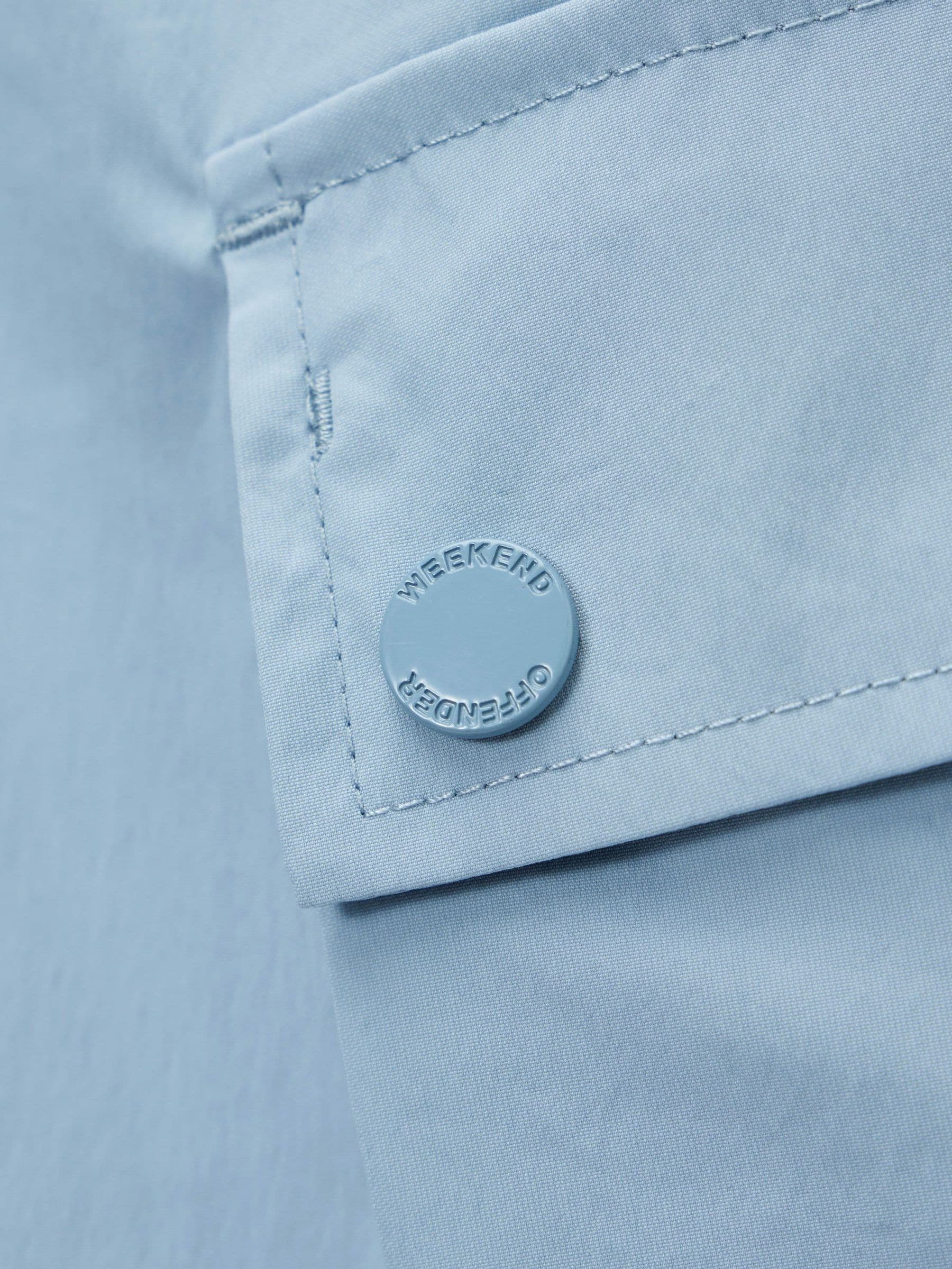 Buy Weekend Offender Blue Baraki Relaxed Technical Shorts from the