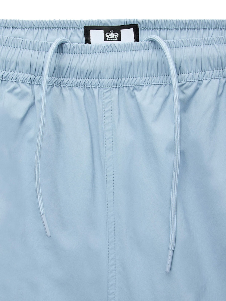 Weekend Offender Baraki Relaxed Technical Blue Shorts - Image 6 of 6 Weekend Offender Baraki Relaxed Technical Blue Shorts - Image 6 of 6